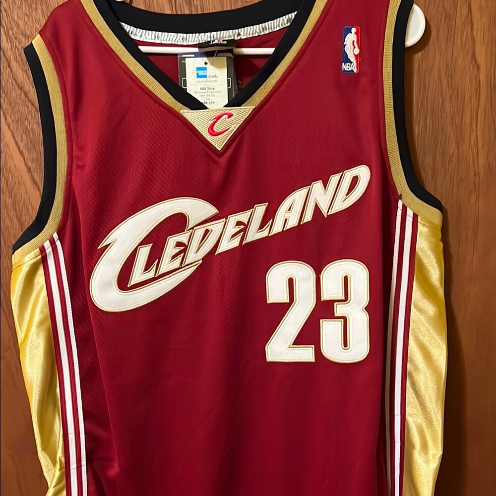 Cleveland Cavaliers Red Basketball Jersey